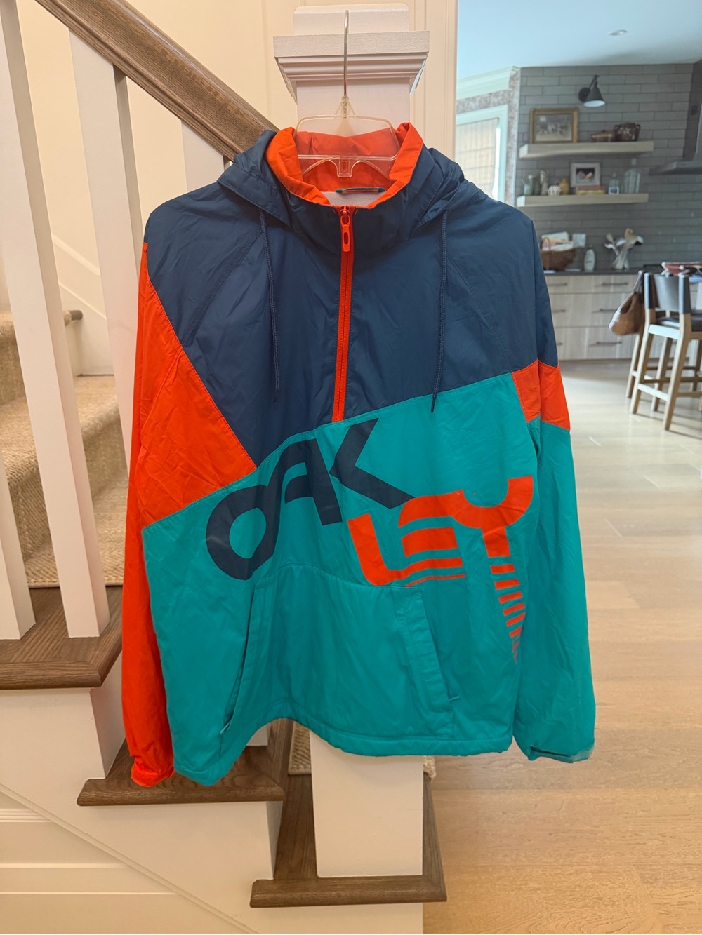 VTG Oakley Fleece-Lined Windbreaker Jacket